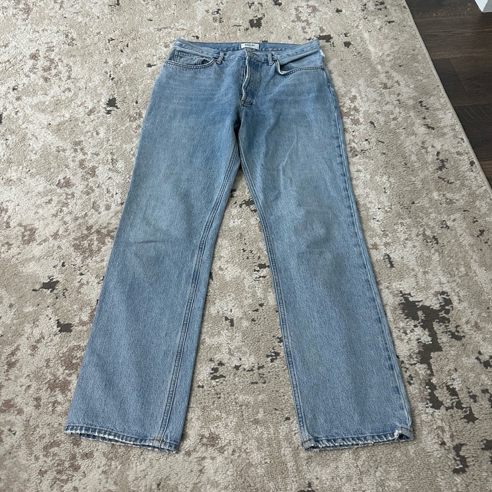 Agolde Lana Straight Leg Jeans Size 28